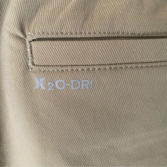 Hurley Jogger Pants Boys Size 10/12 Beige Elastic Waist Drawstring H2O Dri - Picture 4 of 10